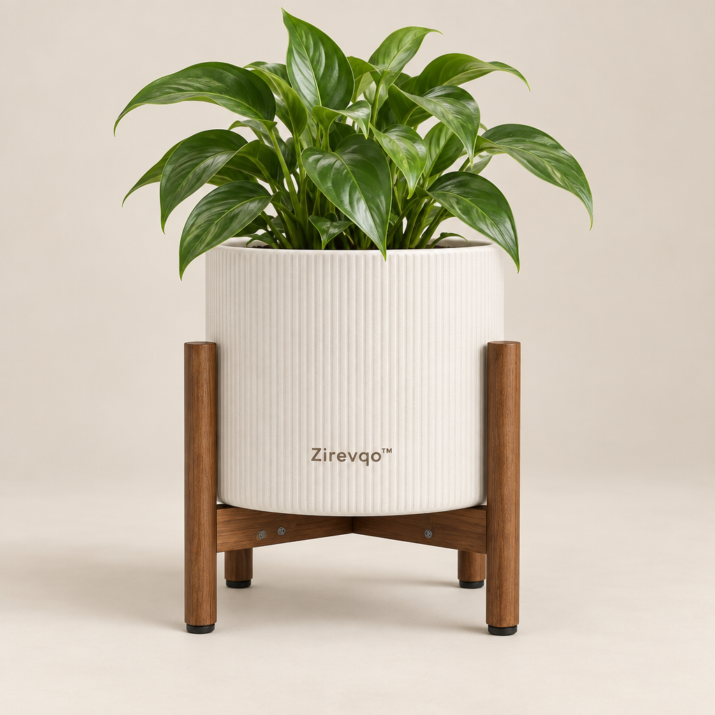 Zirevqo™ Modern Elevated Floor Planter image 01