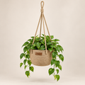 Zirevqo™ Woven-Rope Hanging Planter image 01