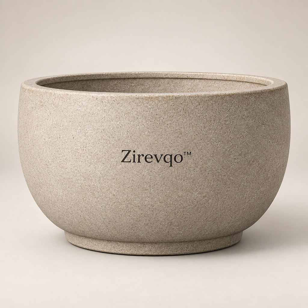 Zirevqo™ Large-Capacity Round Courtyard Planter image 01